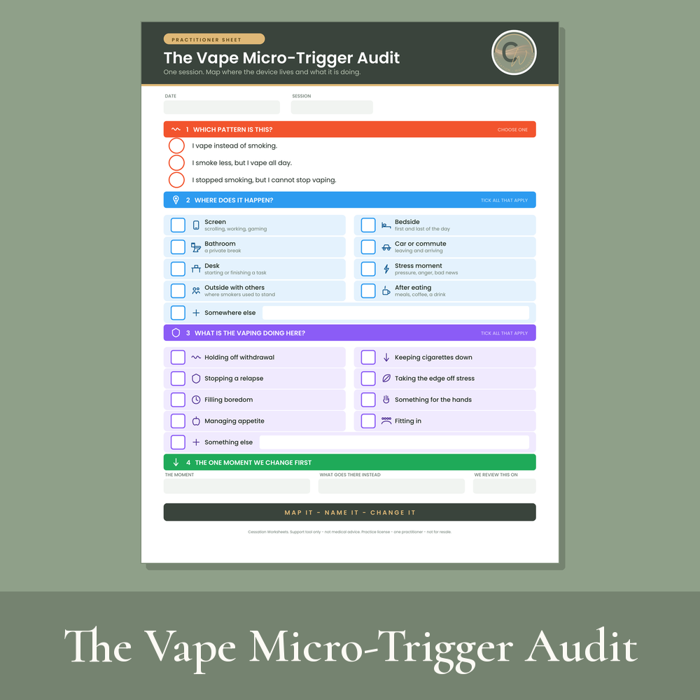 The Vape Micro-Trigger Audit