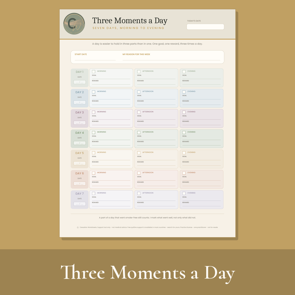 Three Moments a Day