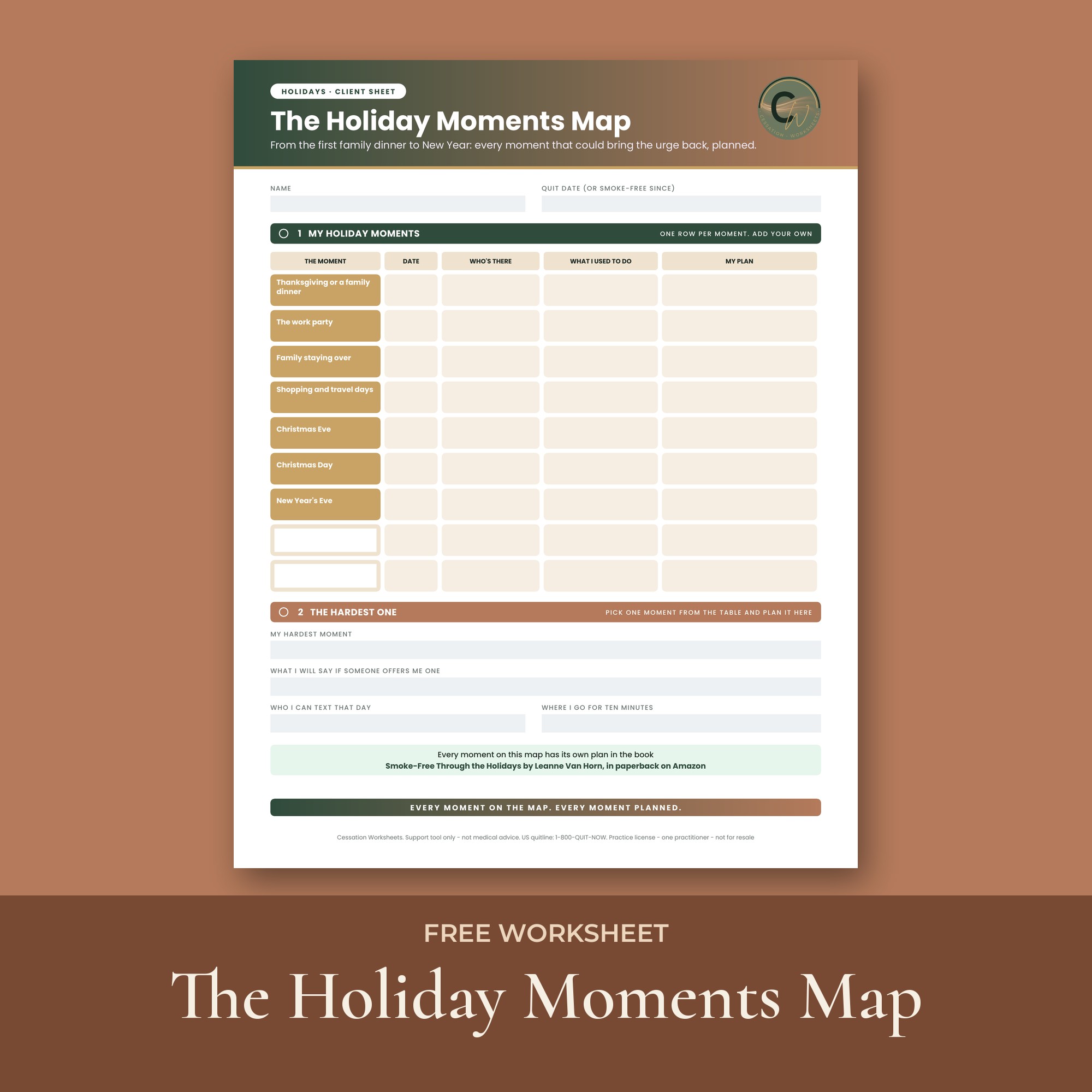 The Holiday Moments Map