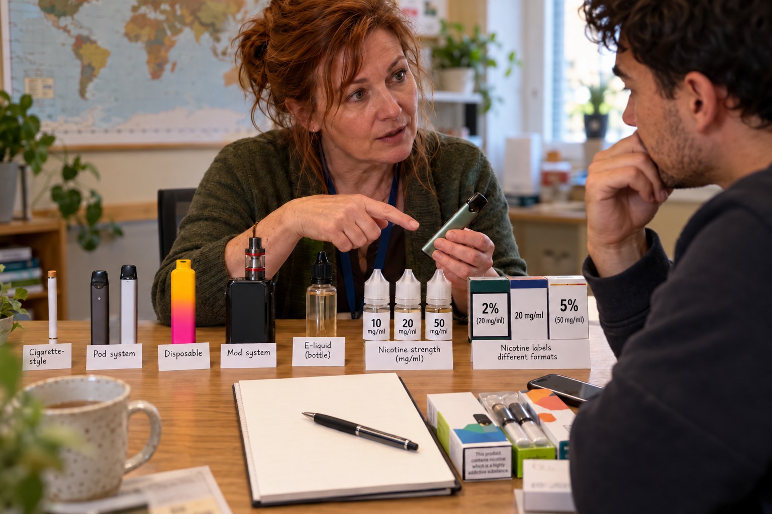 Vape Types and Nicotine Labels: How to Work Out What a Client Is Actually Using